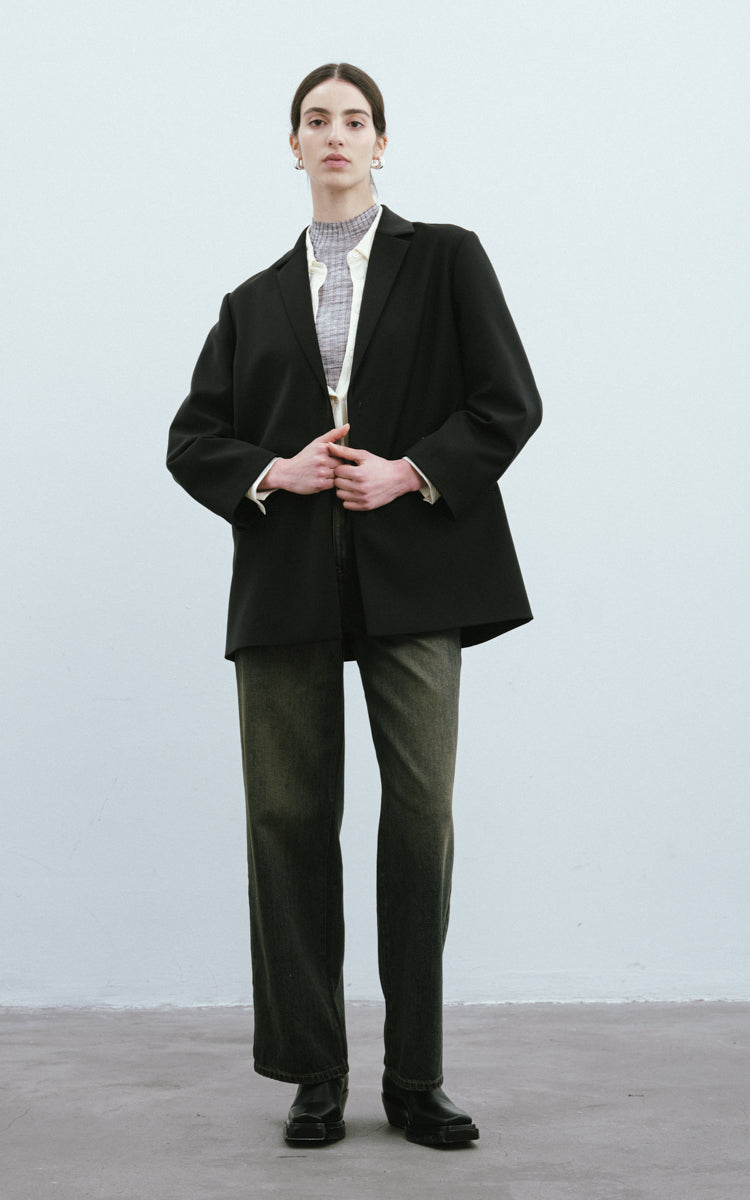 Wool Tailored Blazer