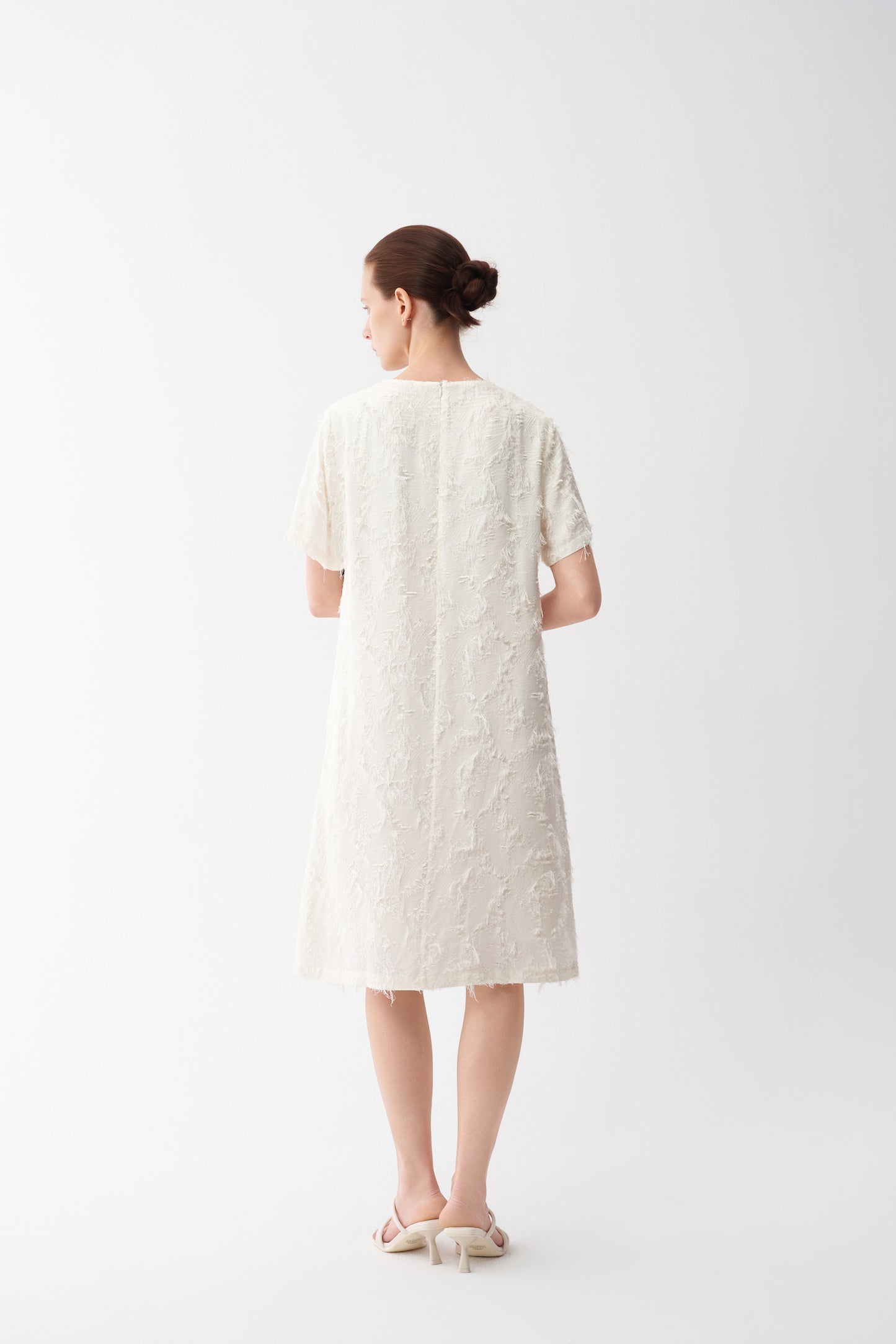 Textured Jacquard Dress
