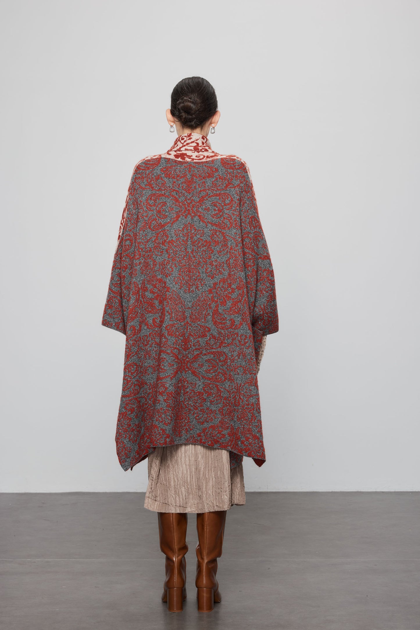 Ethnic Inspired Cashmere Coat