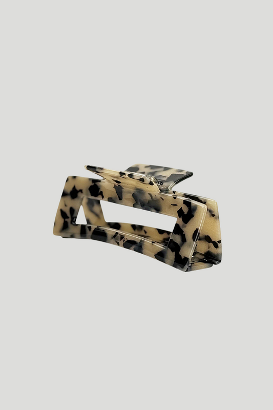 Acetate Vogue Marble Claw Clip