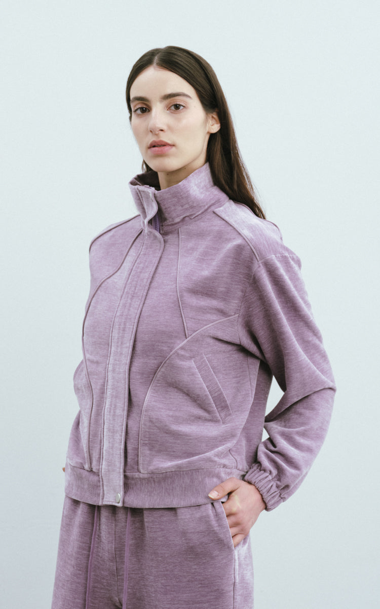 Velvet Full Zip Sports Jacket