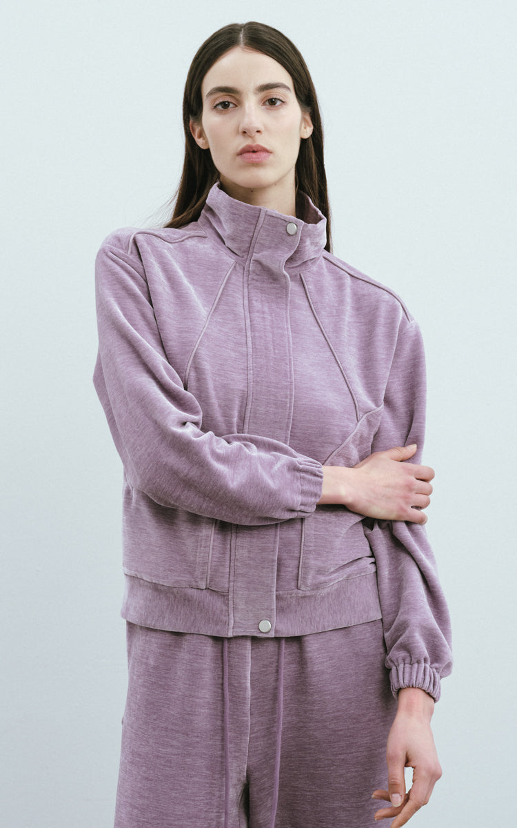 Velvet Full Zip Sports Jacket