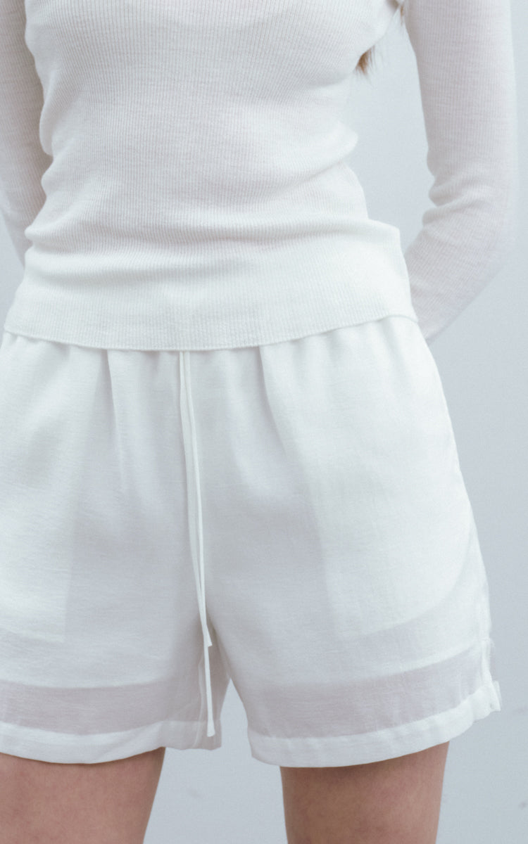Leisure Tencel Wool Shorts