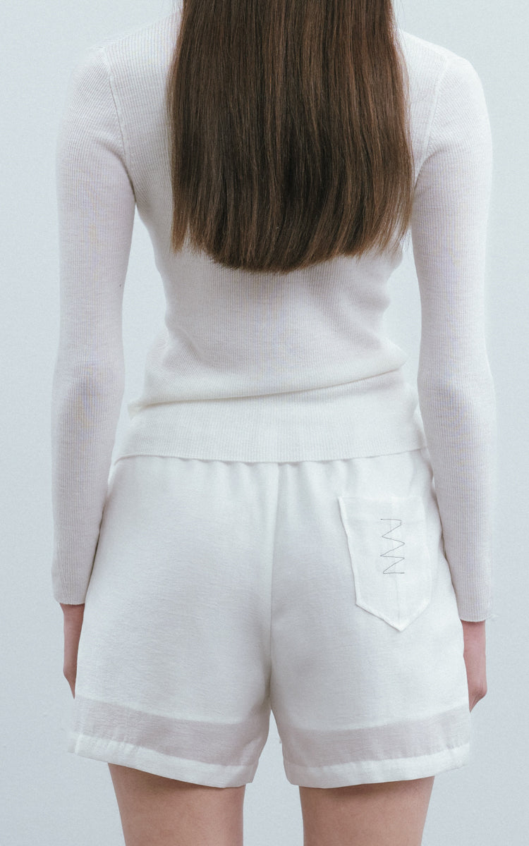 Leisure Tencel Wool Shorts