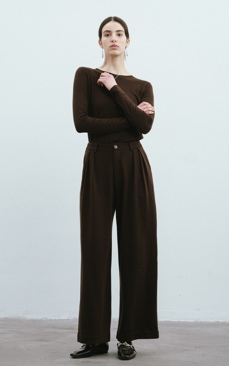 Lyocell Wool Pants
