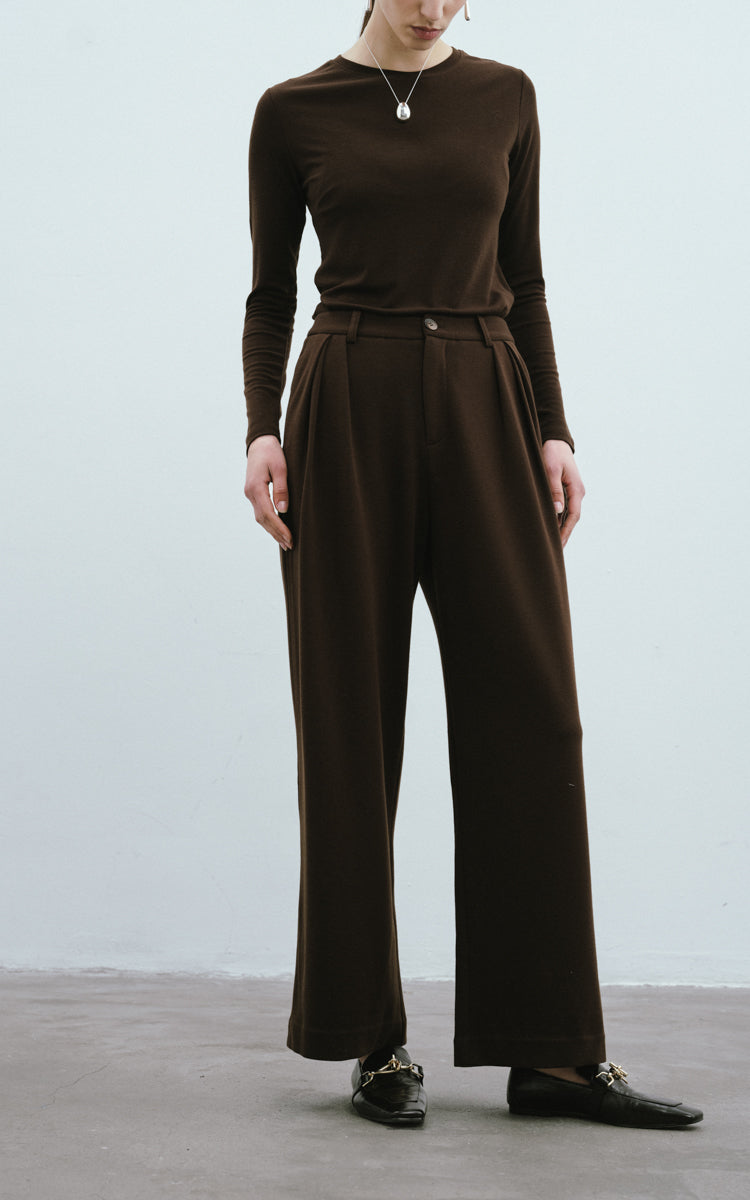 Lyocell Wool Pants