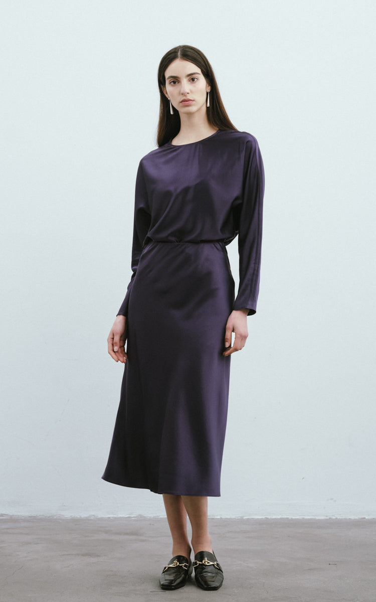 Roundneck Silk Top