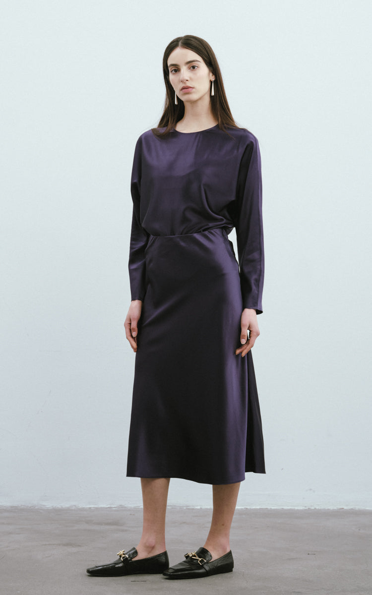 Roundneck Silk Top