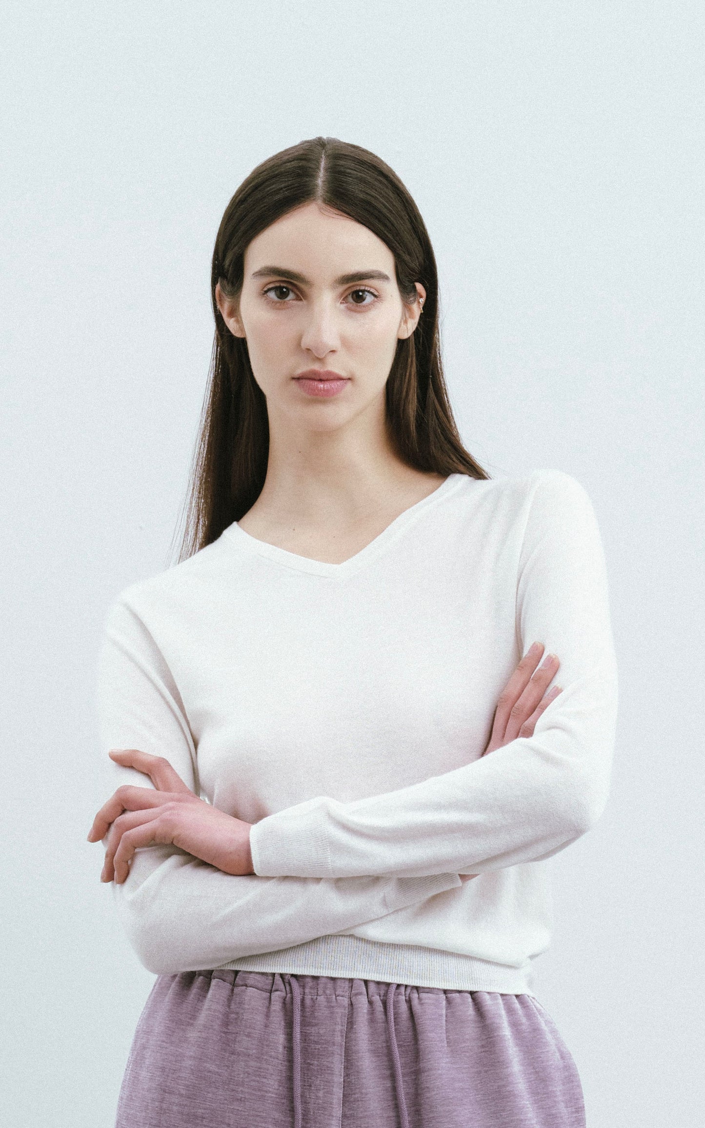 Triacetate Cashmere Top