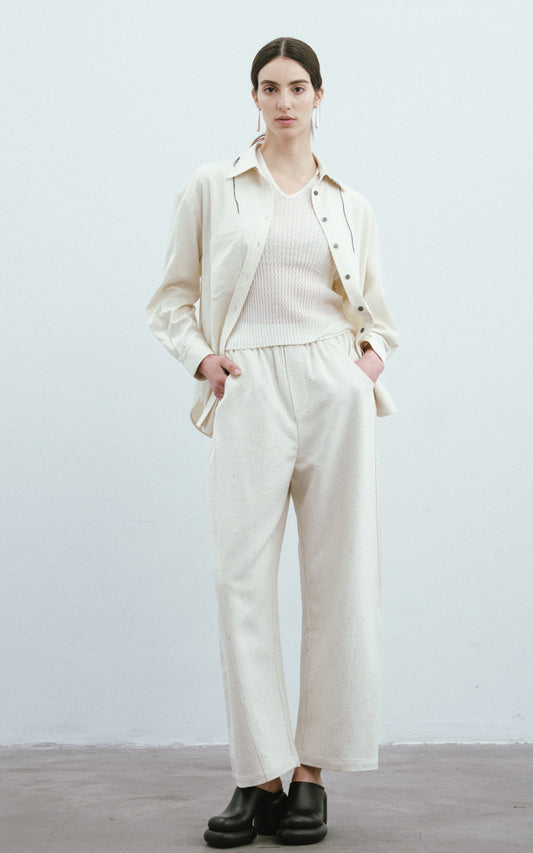 Oak Silk Casual Pants