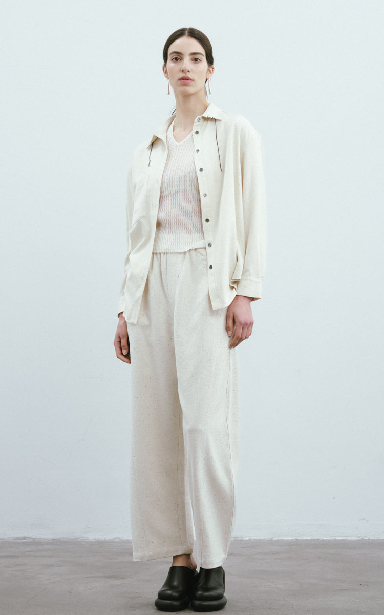 Oak Silk Casual Pants