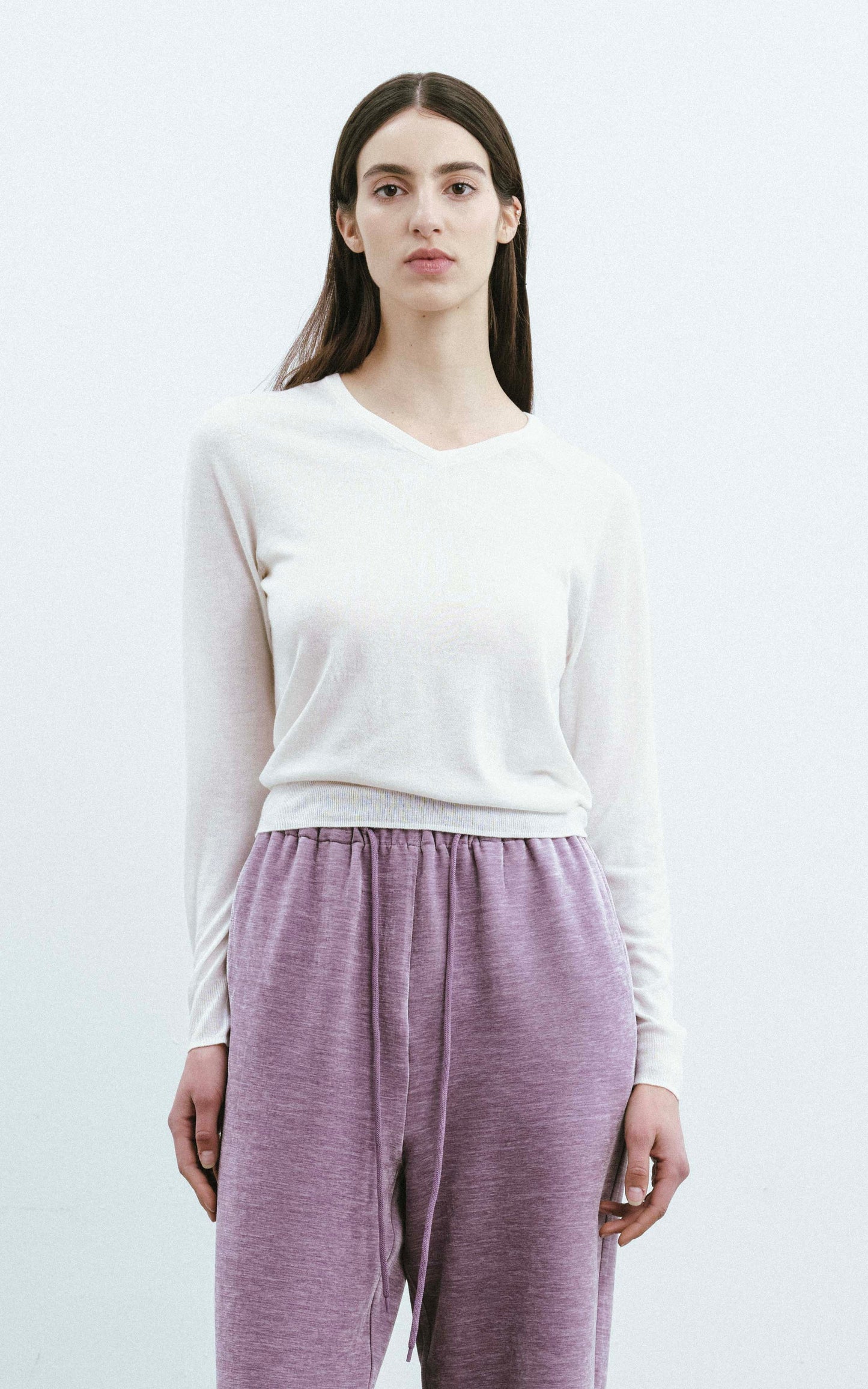 Triacetate Cashmere Top