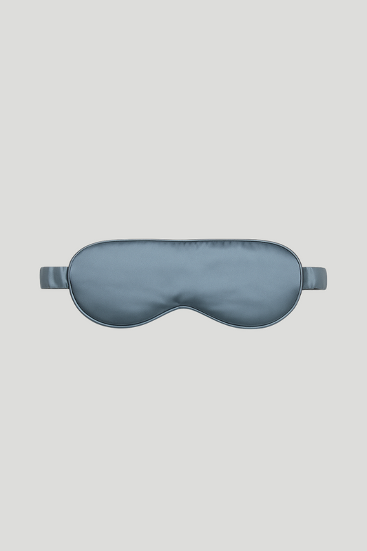 Max Simple Silk Eye Mask - Blue