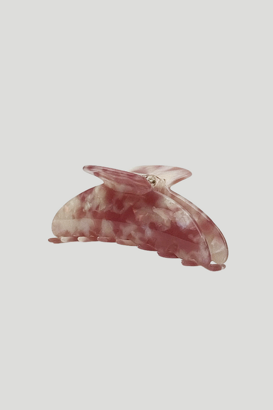 Acetate Aurora Marble Claw Clip