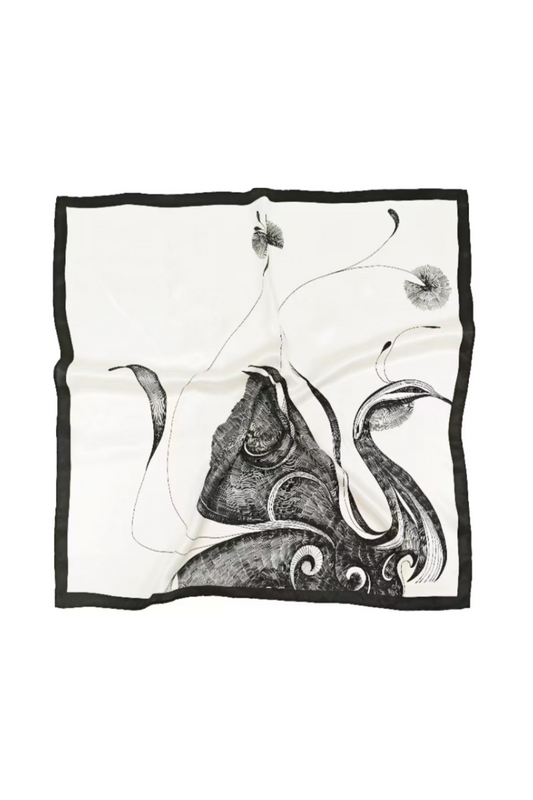 Square Silk Scarf 65*65-Abstract
