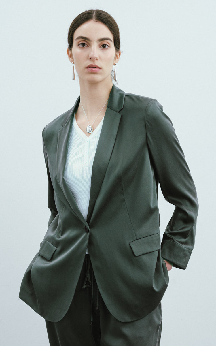 Silk Blazer