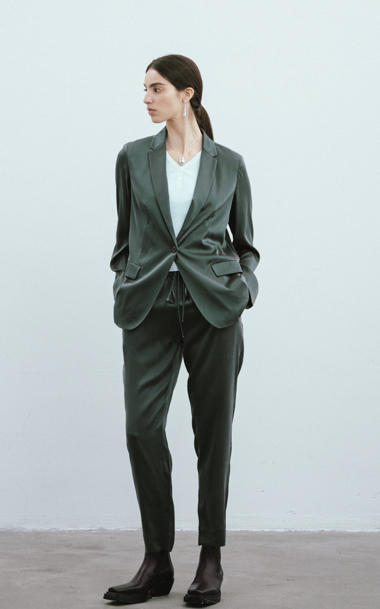 Silk Blazer