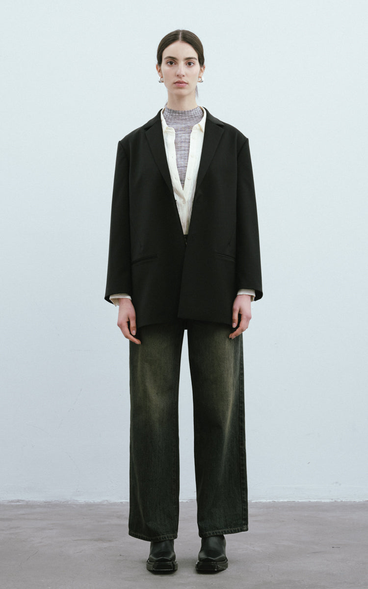 Wool Tailored Blazer