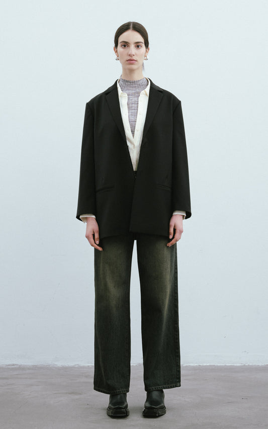Wool Tailored Blazer