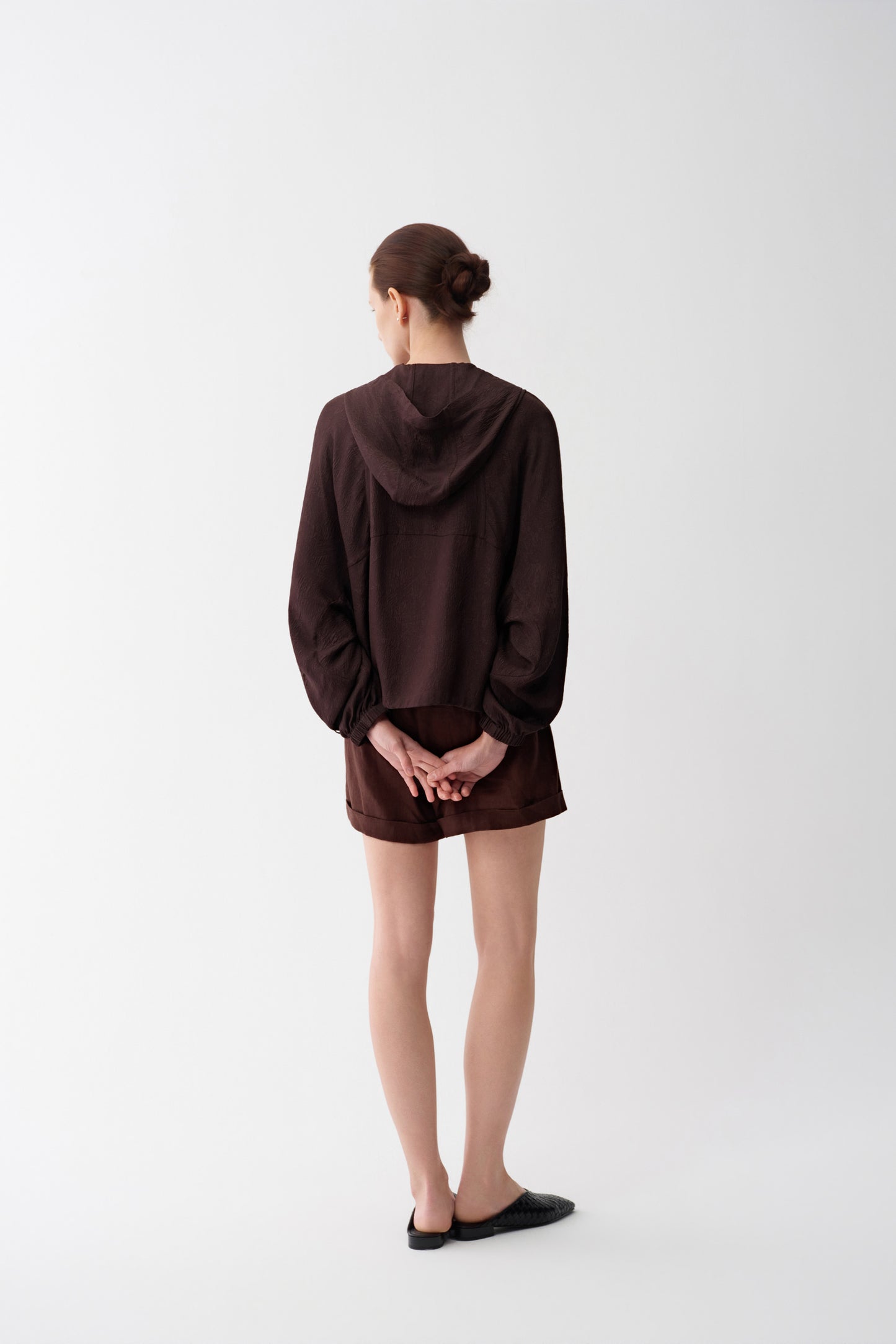 Grenadine Silk Jacquard Jacket