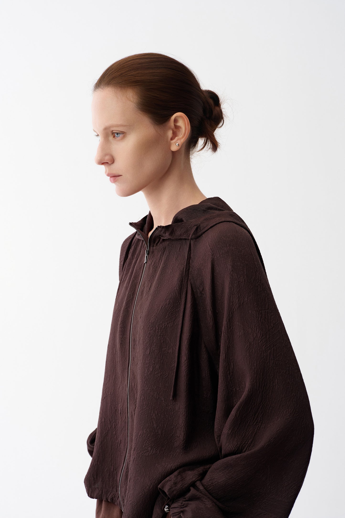 Grenadine Silk Jacquard Jacket