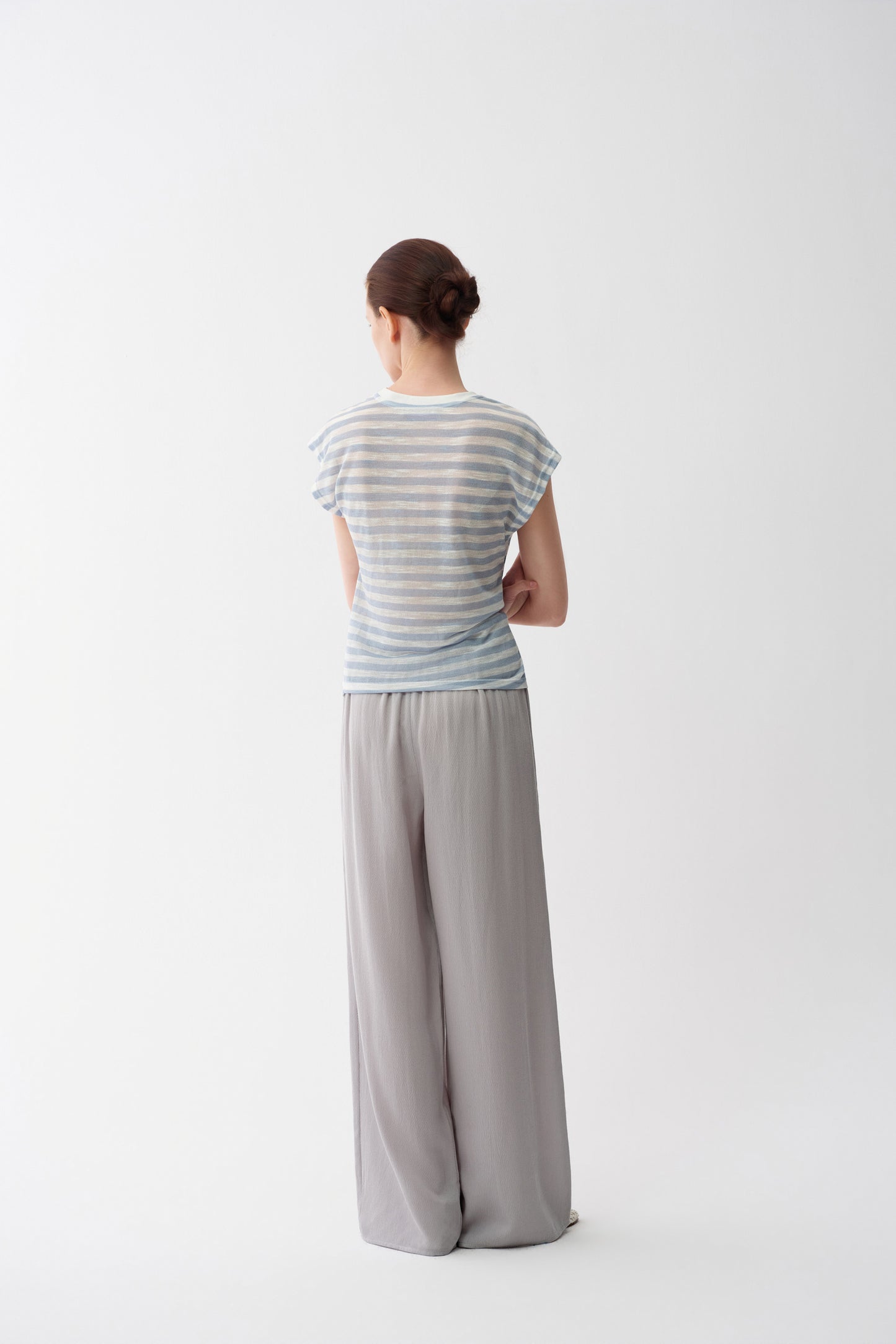 Draped Tencel Pants