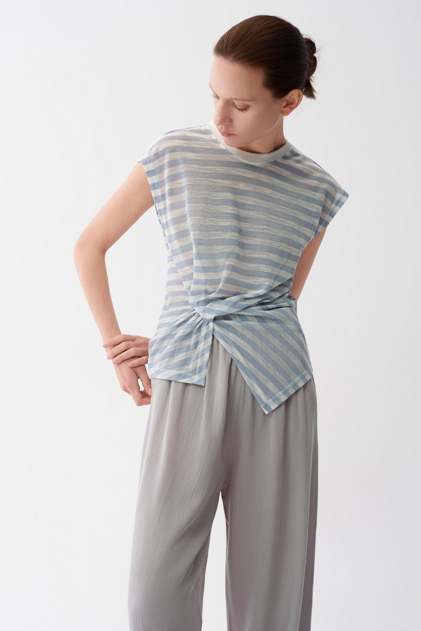 Knotted Stripe Tee
