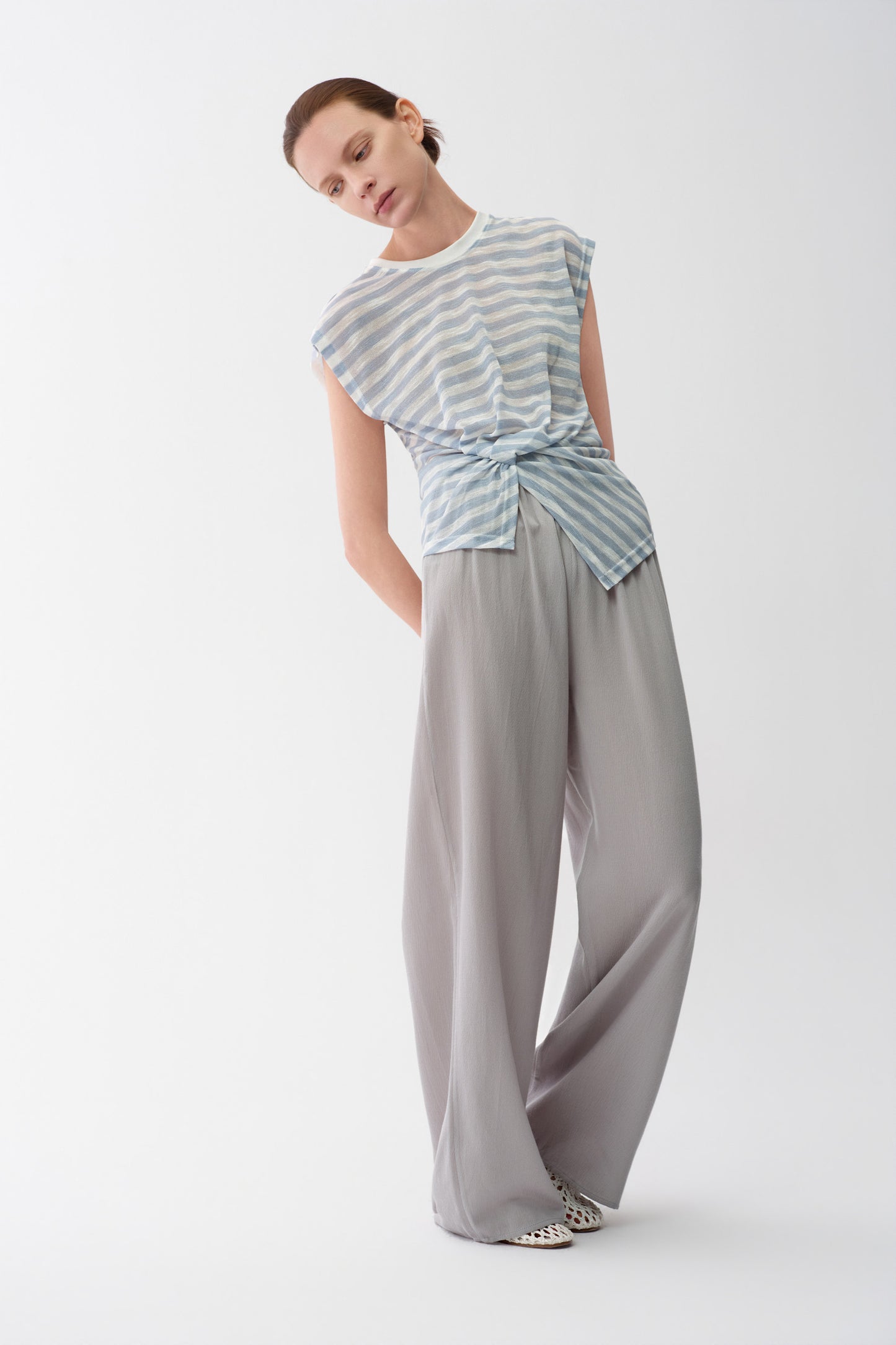 Knotted Stripe Tee