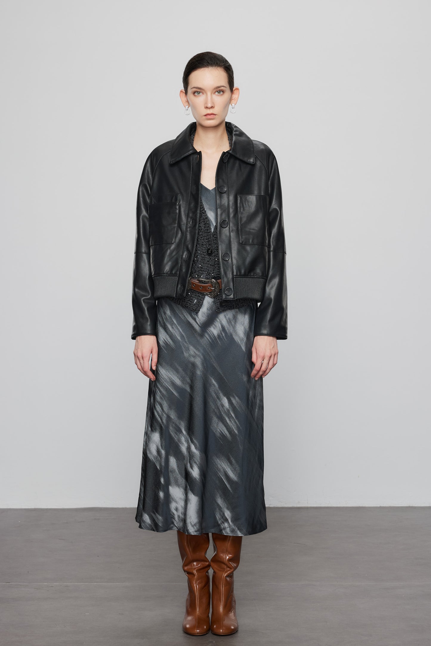 Pocket Leather Jacket