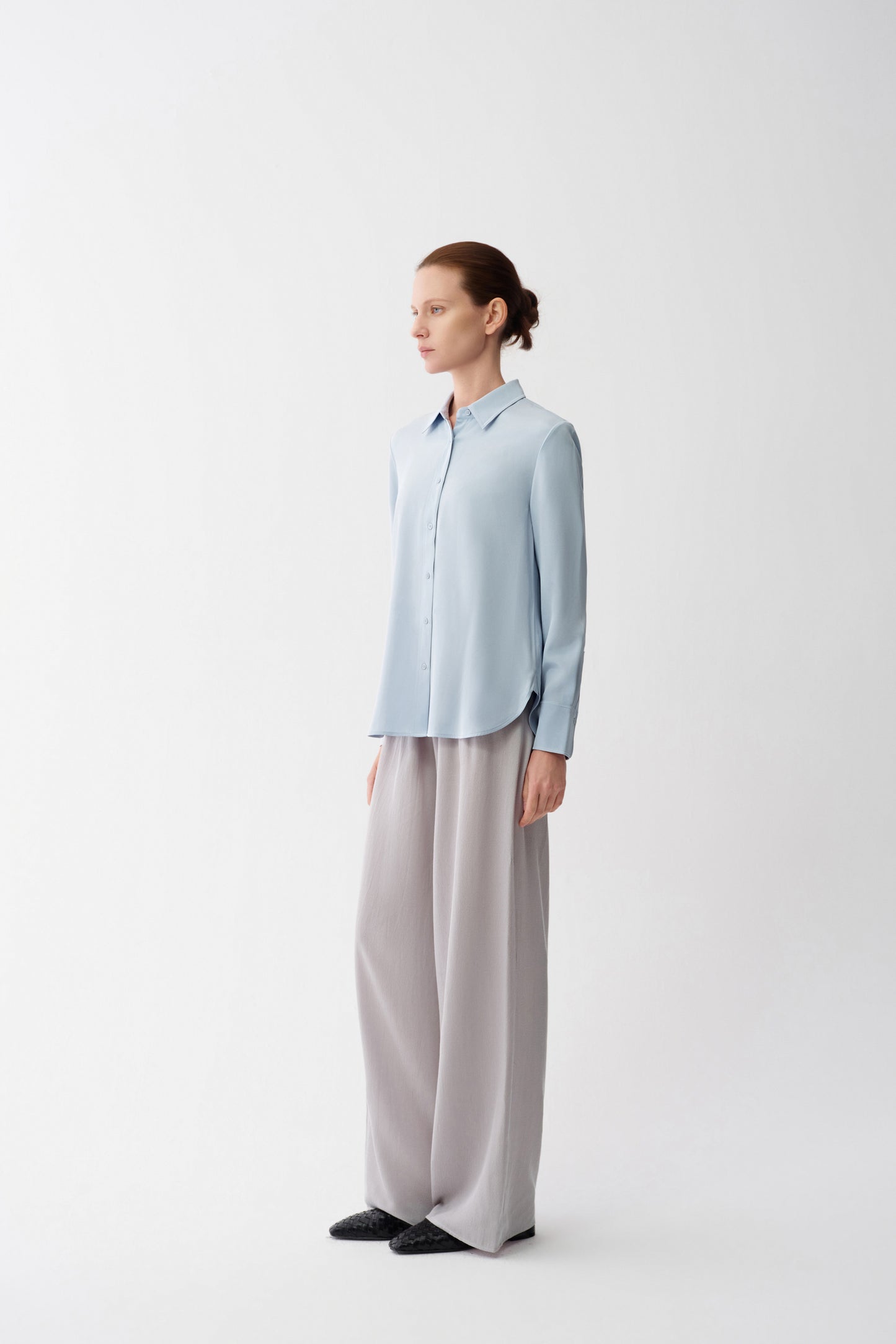 Tailored Silk Blouse