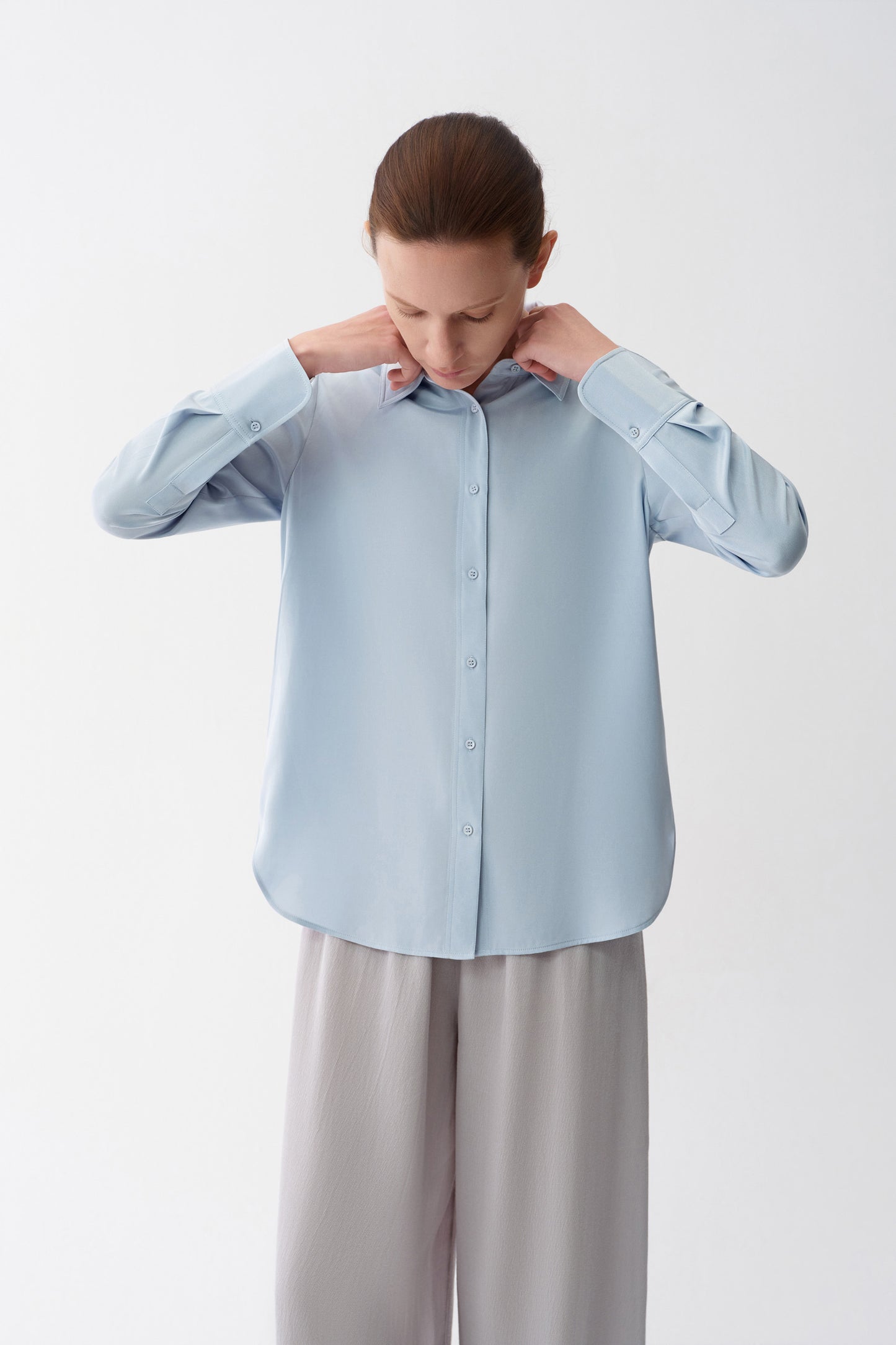 Tailored Silk Blouse