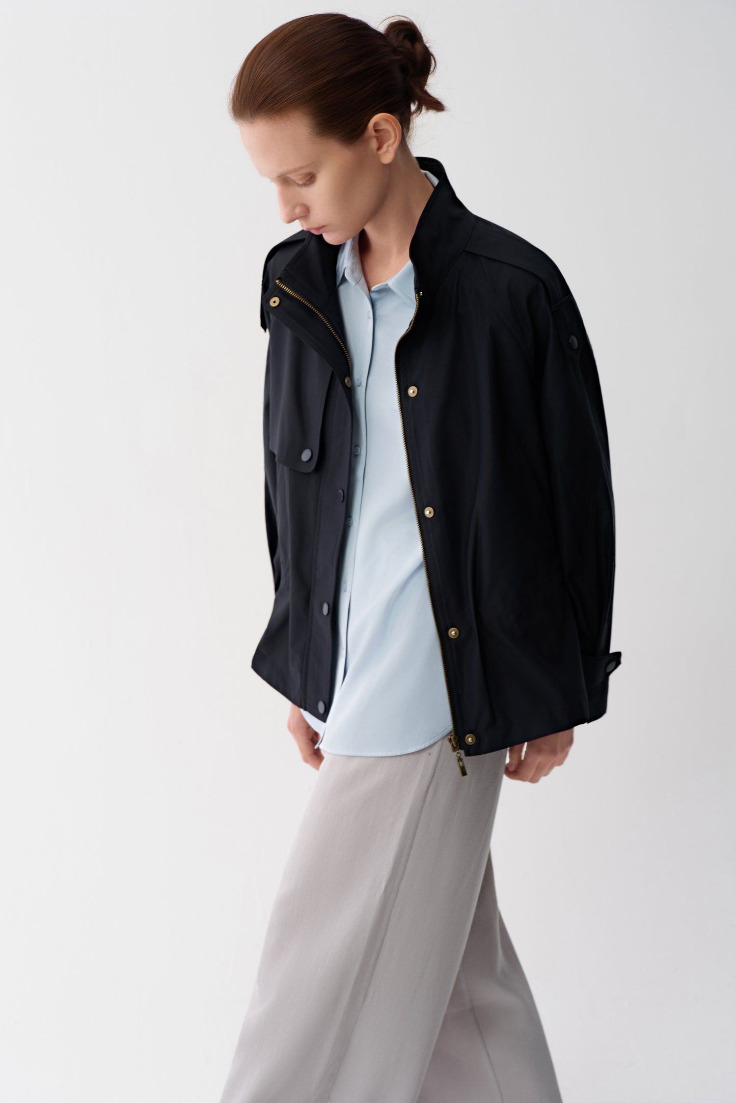 Cinched Short Trench