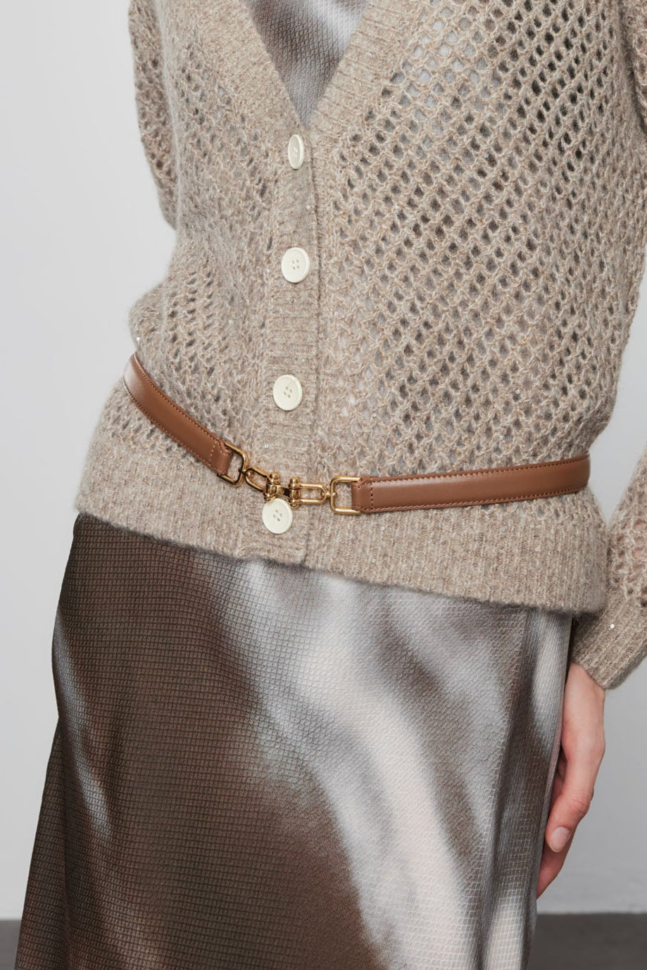 Horsebit Belt-Camel