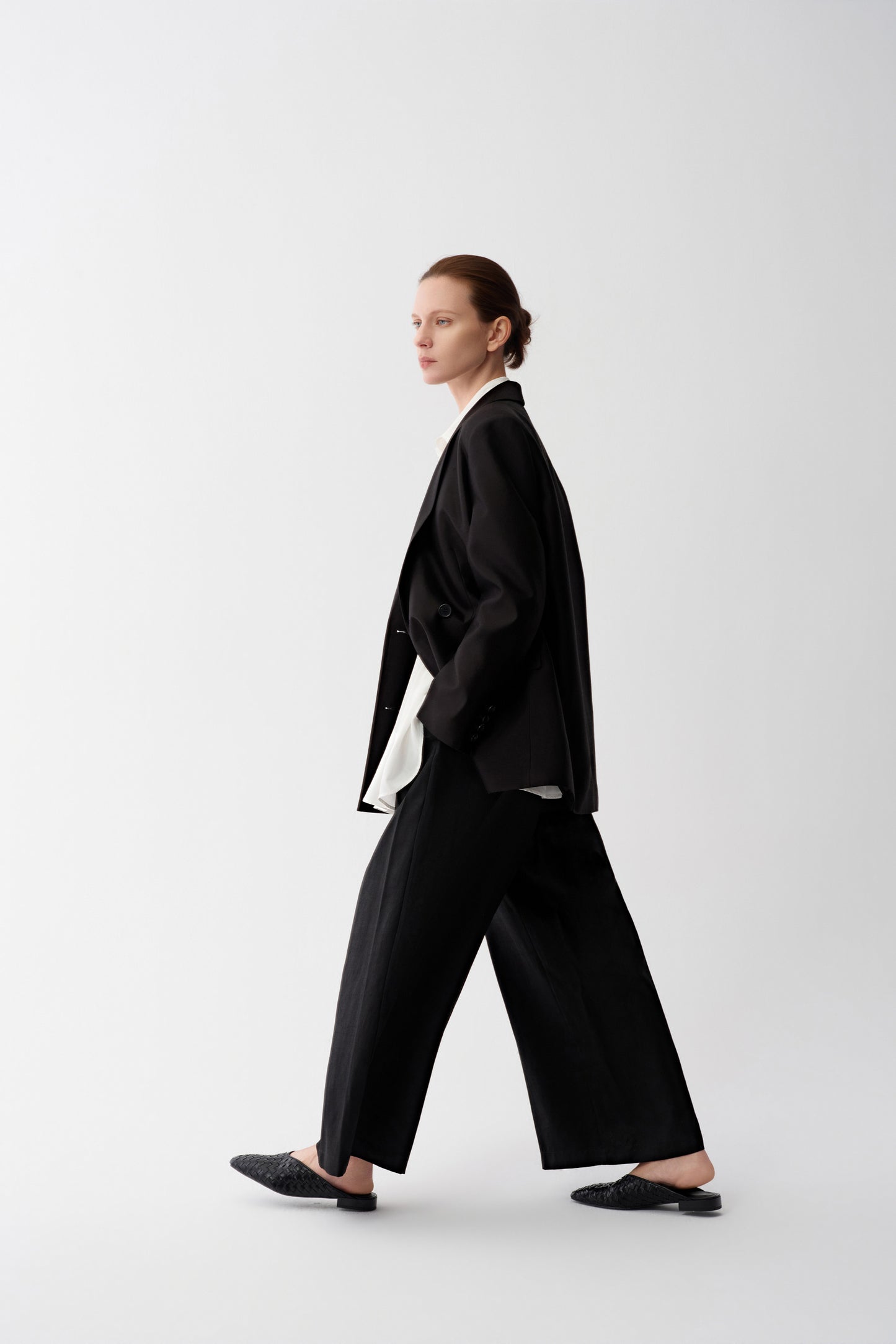 Boxy Shawl Blazer