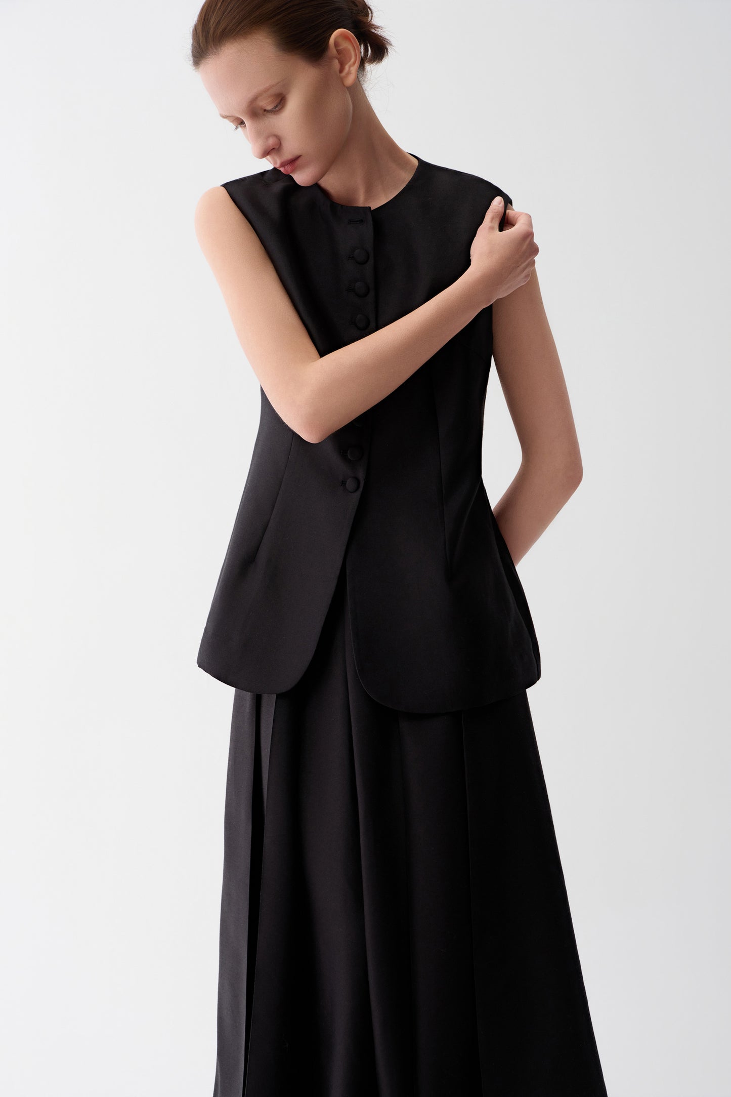 Substantial Silk-Wool Vest