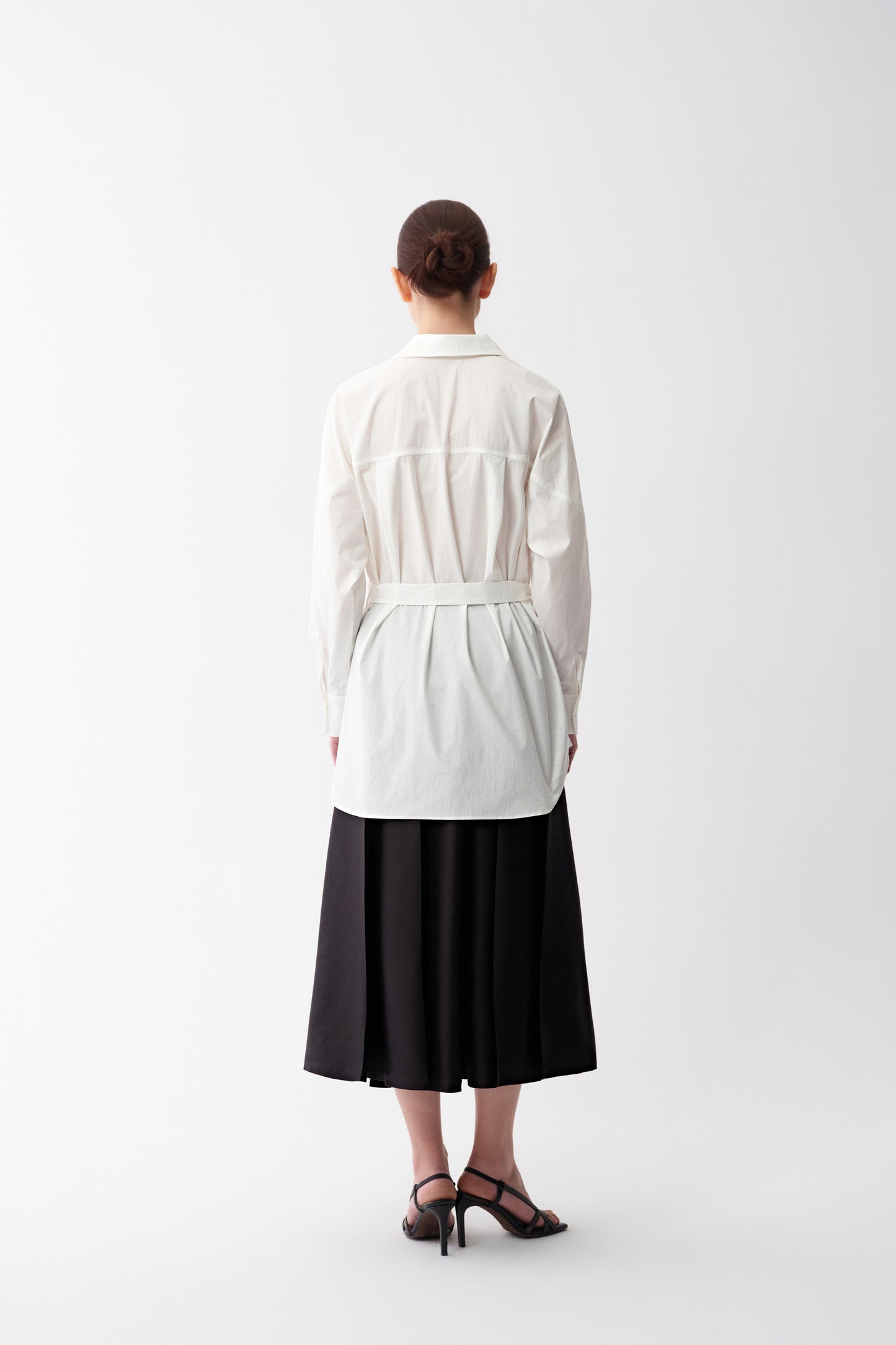 Belted Raglan Shirt