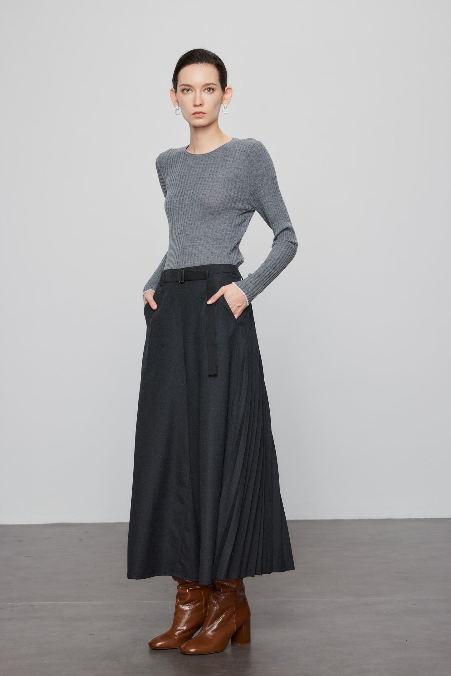 Merino Wool Crewneck Sweater