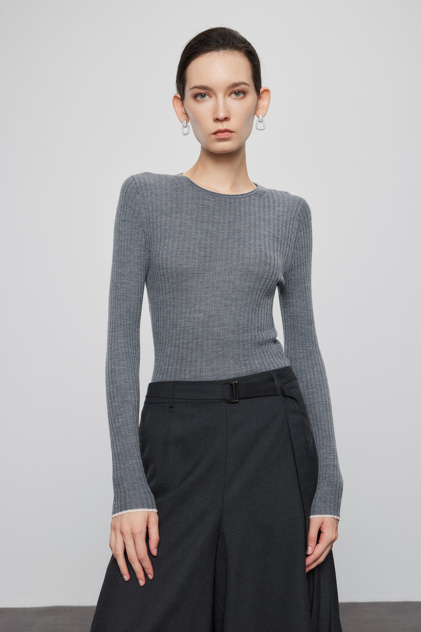 Merino Wool Crewneck Sweater