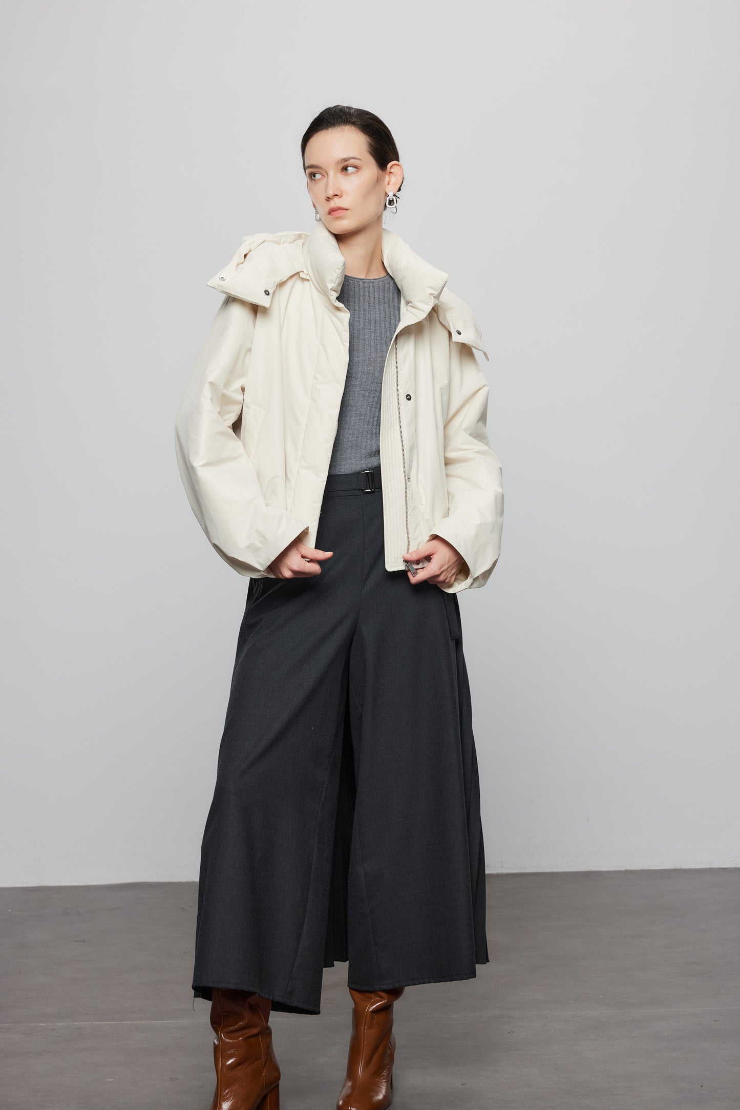 Goose Down Puffer Jacket