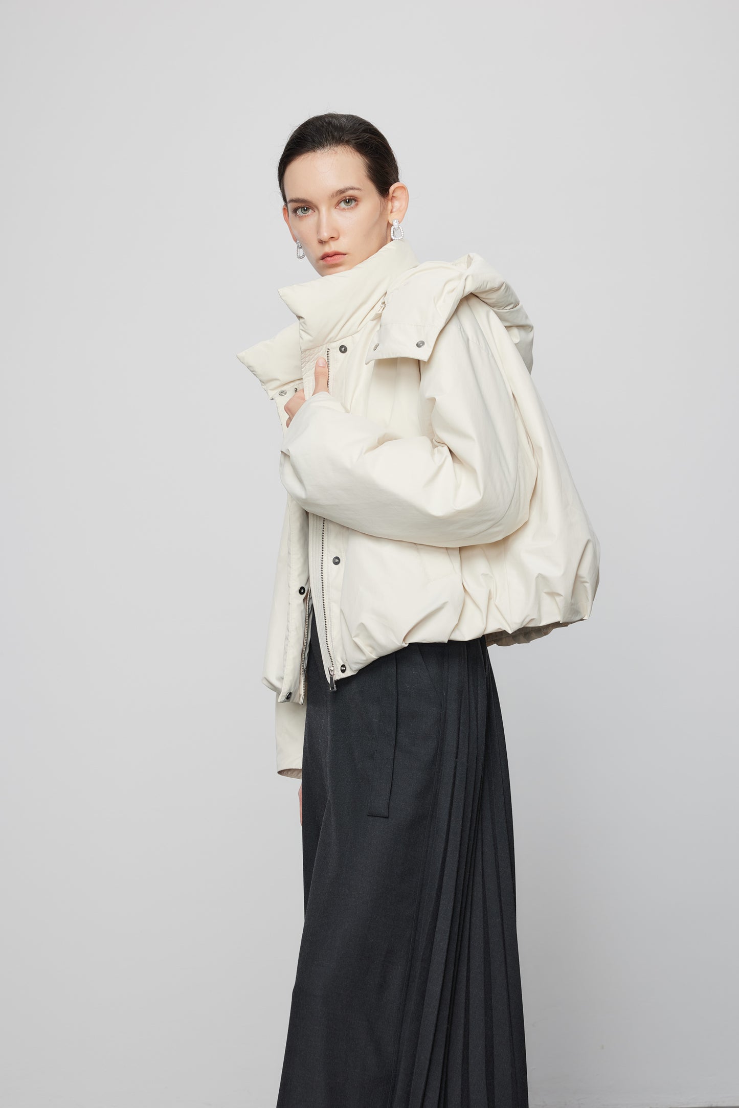 Goose Down Puffer Jacket