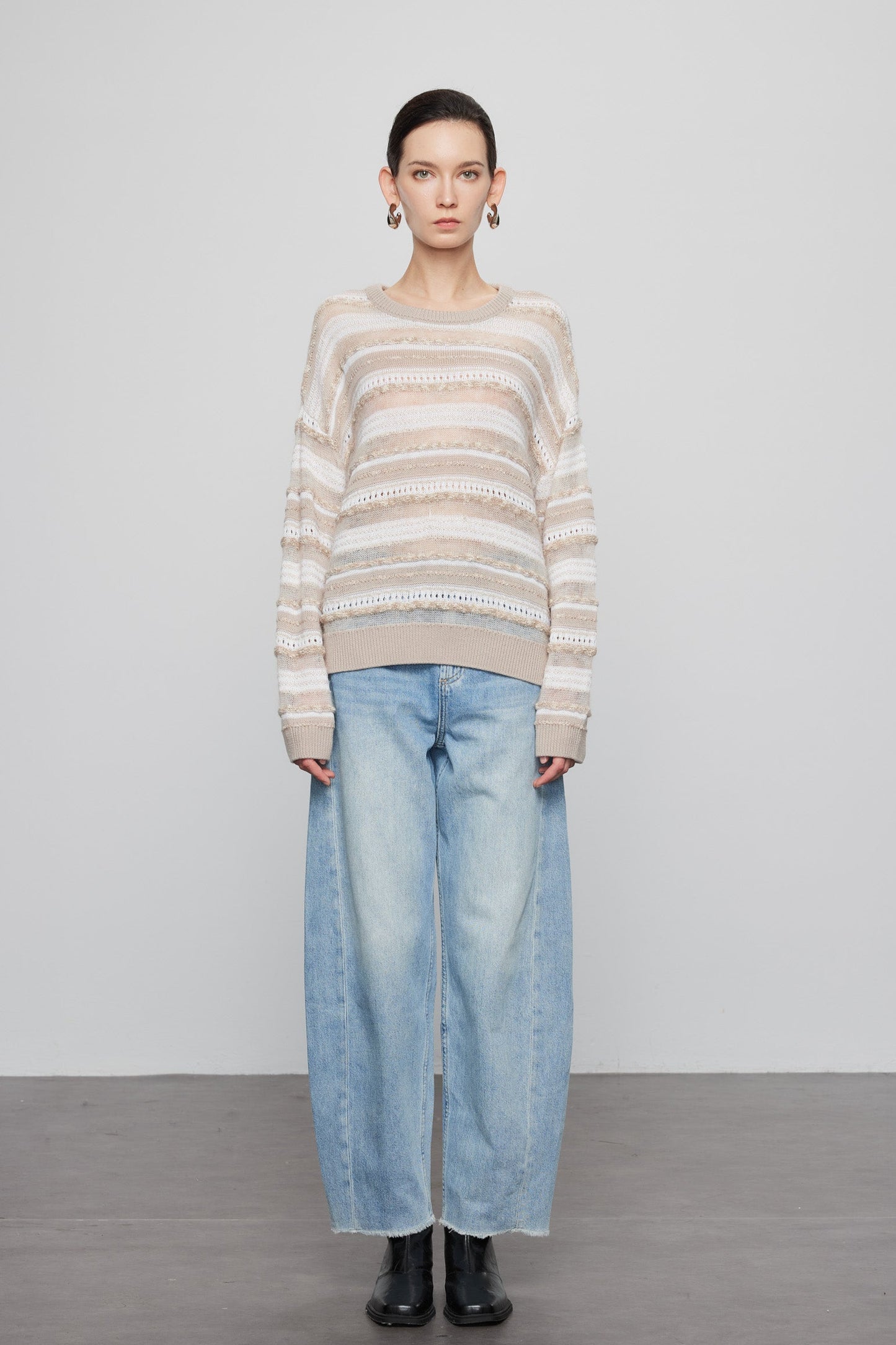 Striped Crewneck Sweater