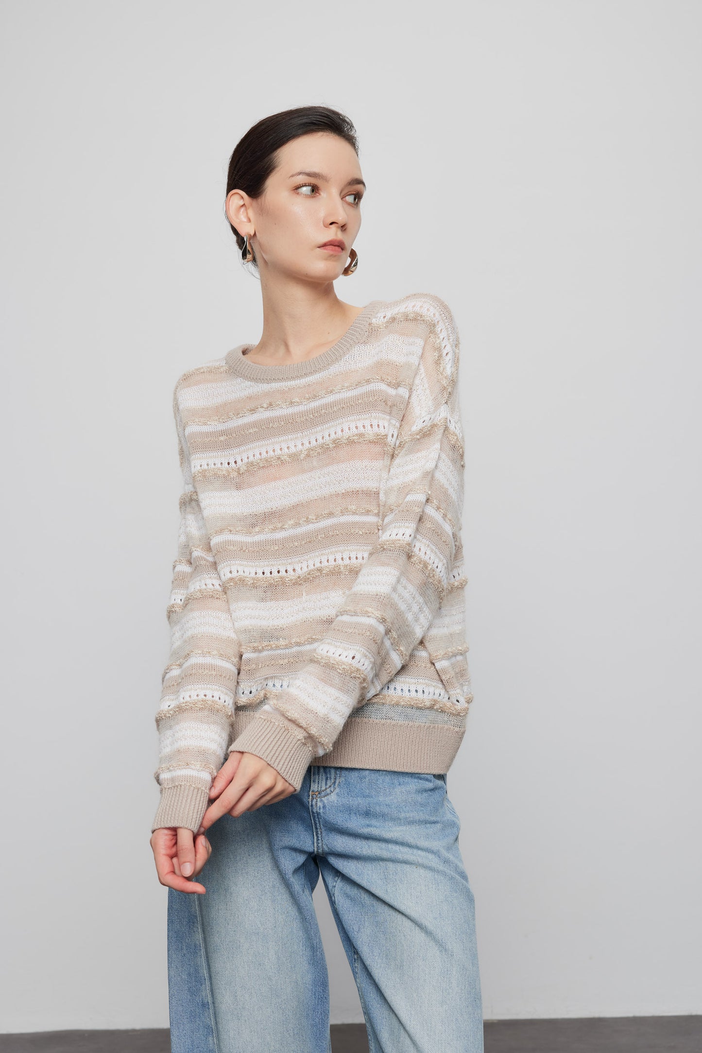 Striped Crewneck Sweater