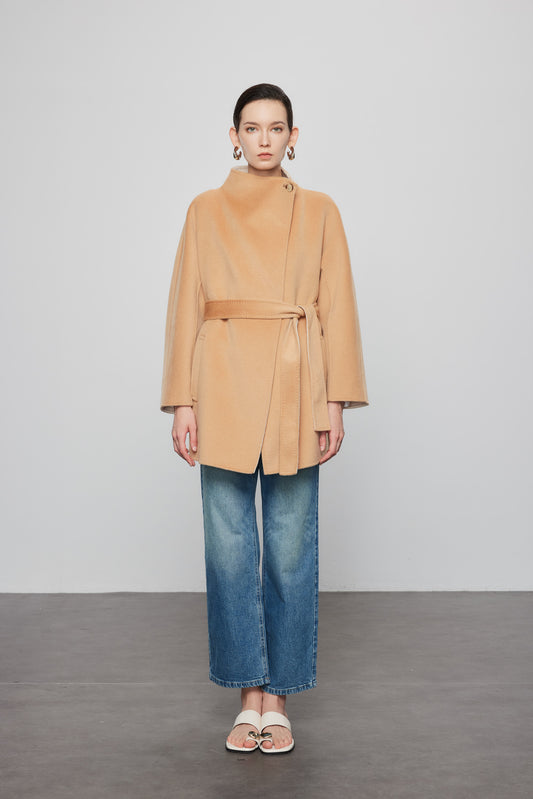 Dual Tone Oversized Coat