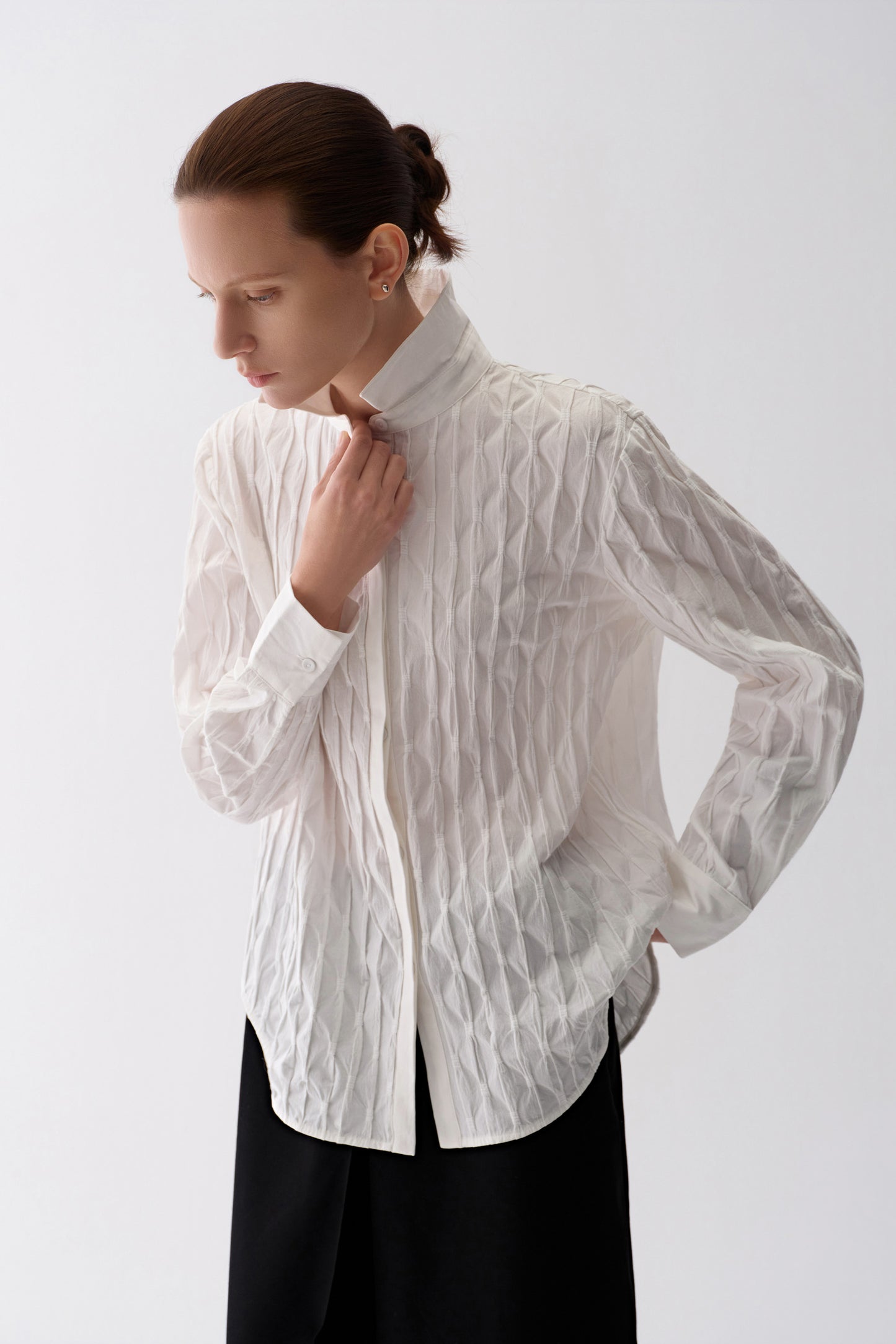 Textured Jacquard Shirt