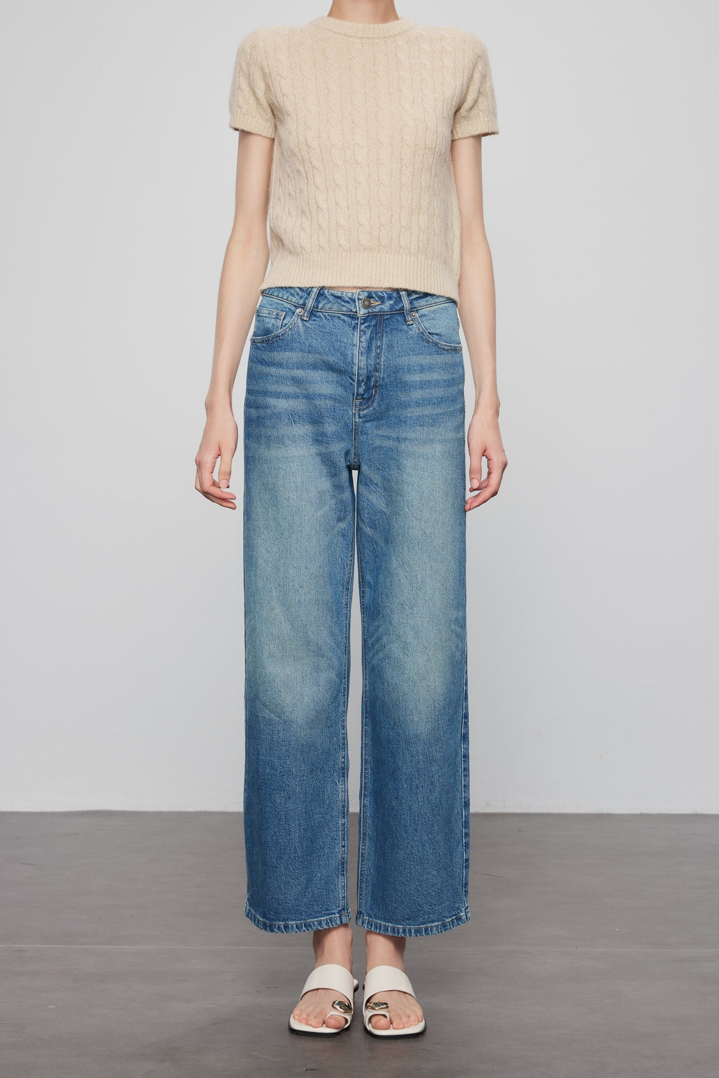 Slim Straight Jeans