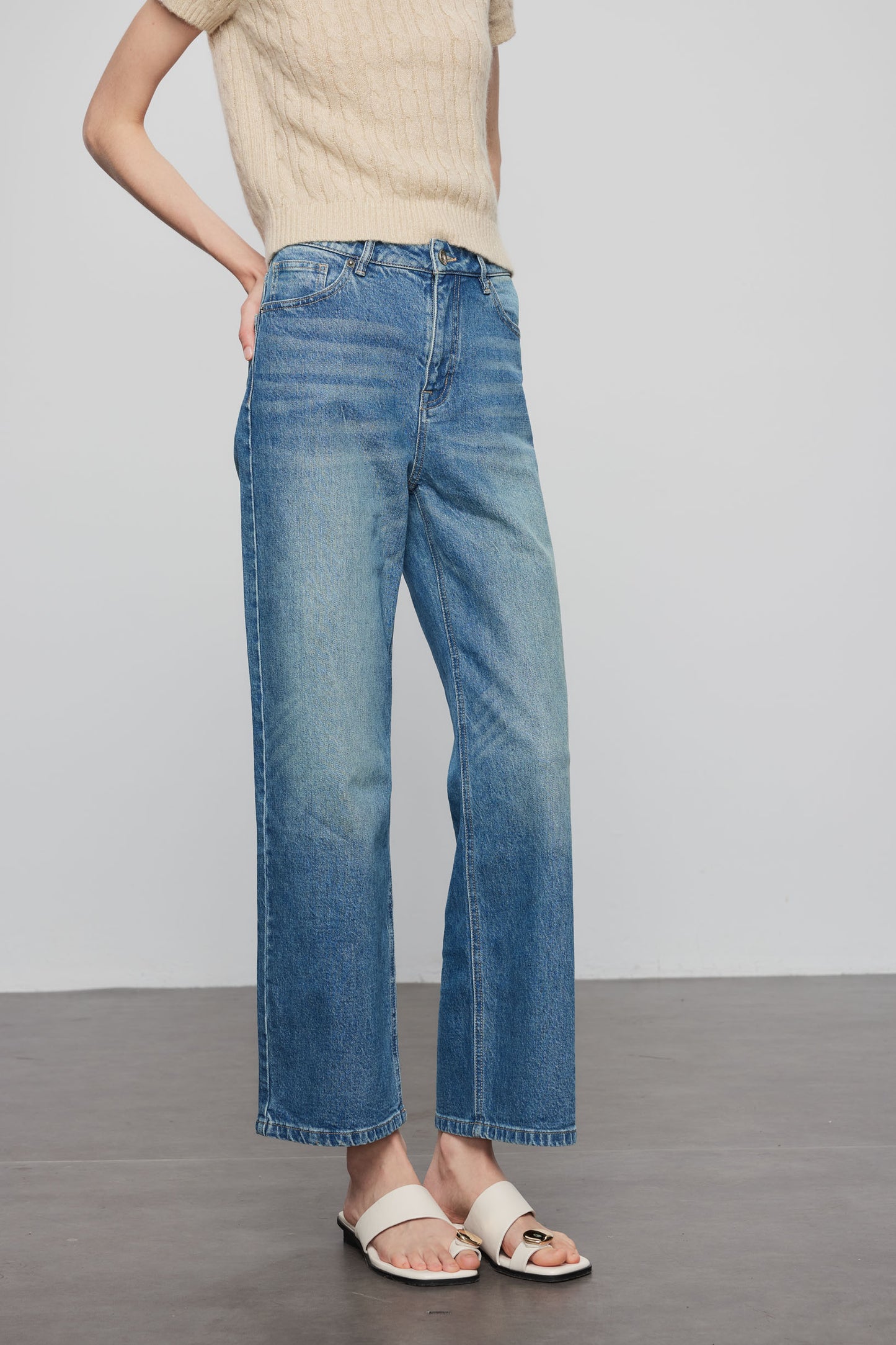 Slim Straight Jeans