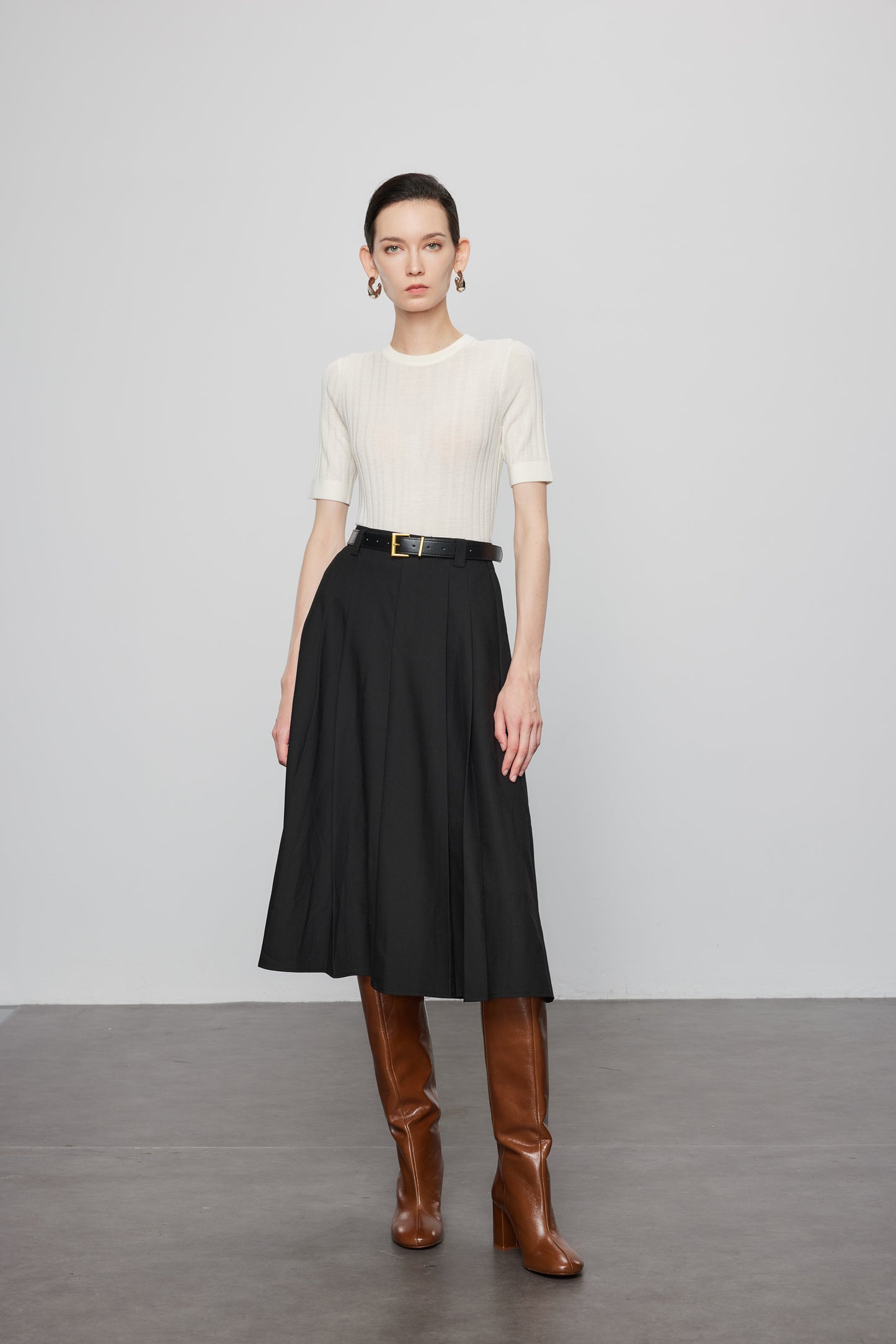 Classic Pleated Skirt