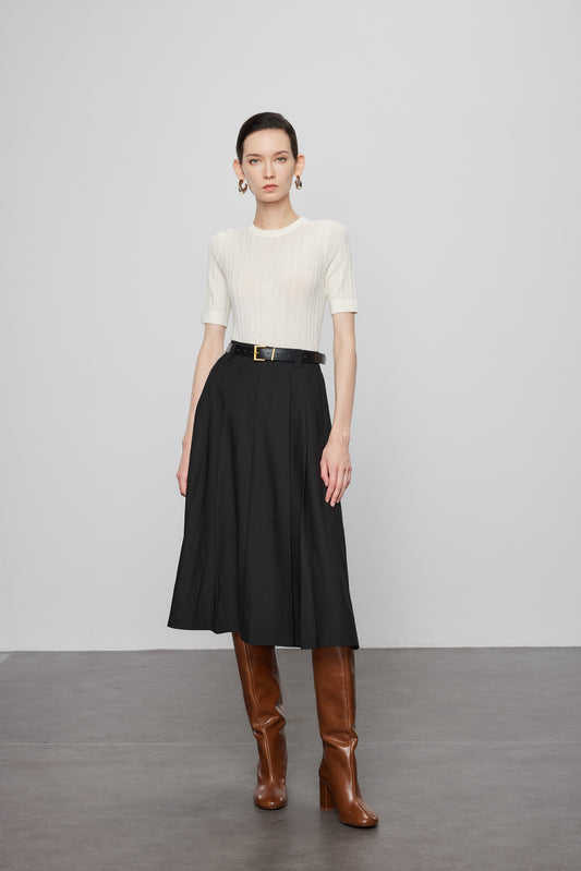 Classic Pleated Skirt