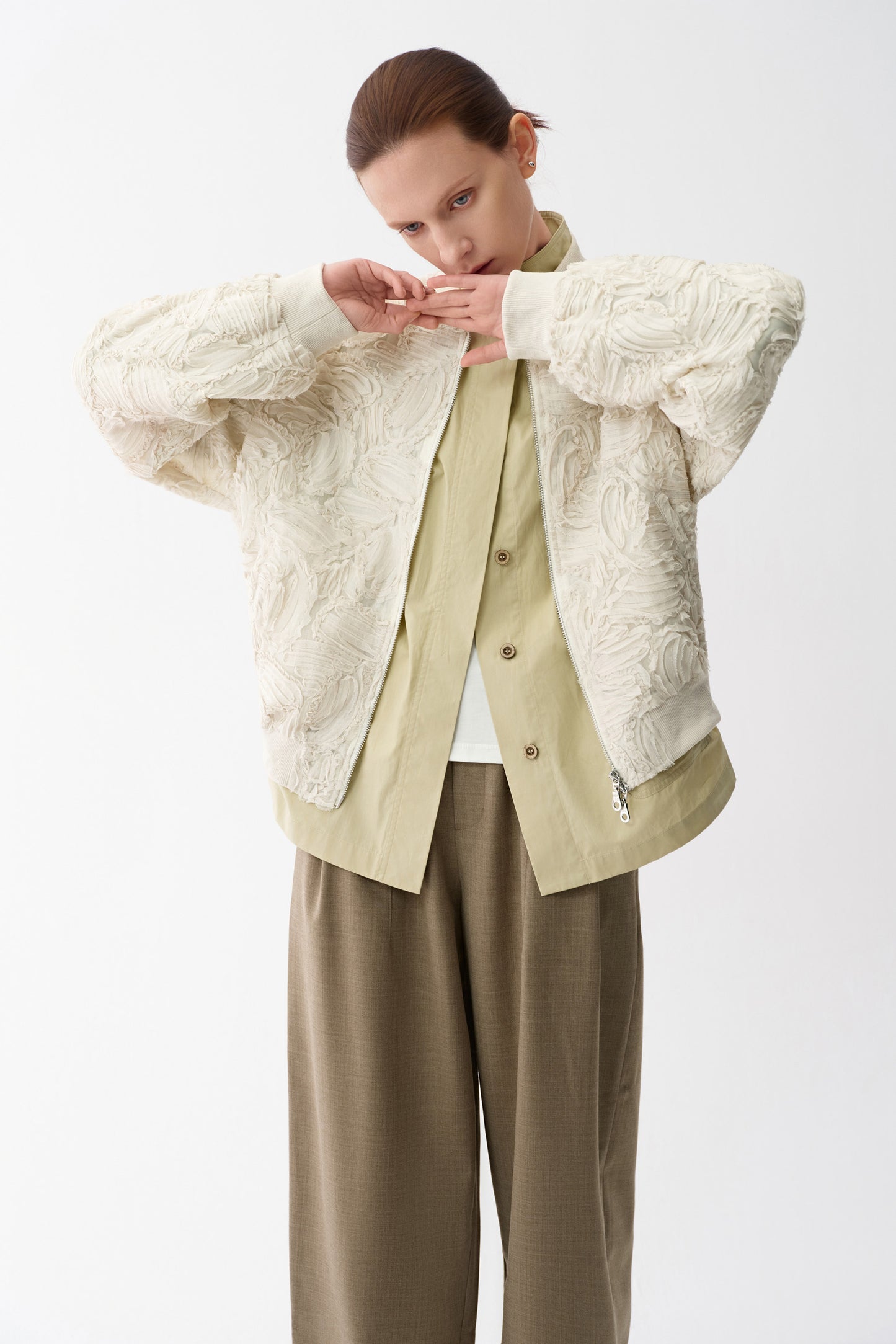 Corded Embroidery Jacket