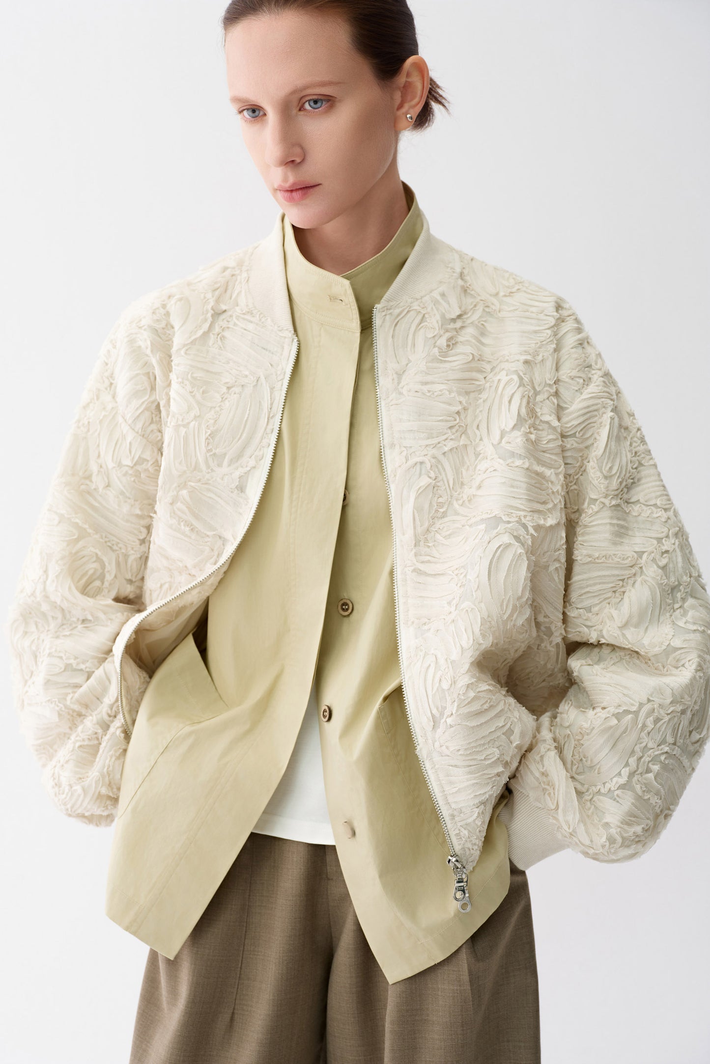 Corded Embroidery Jacket